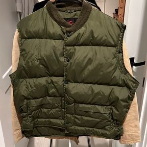 Down puffer vest
